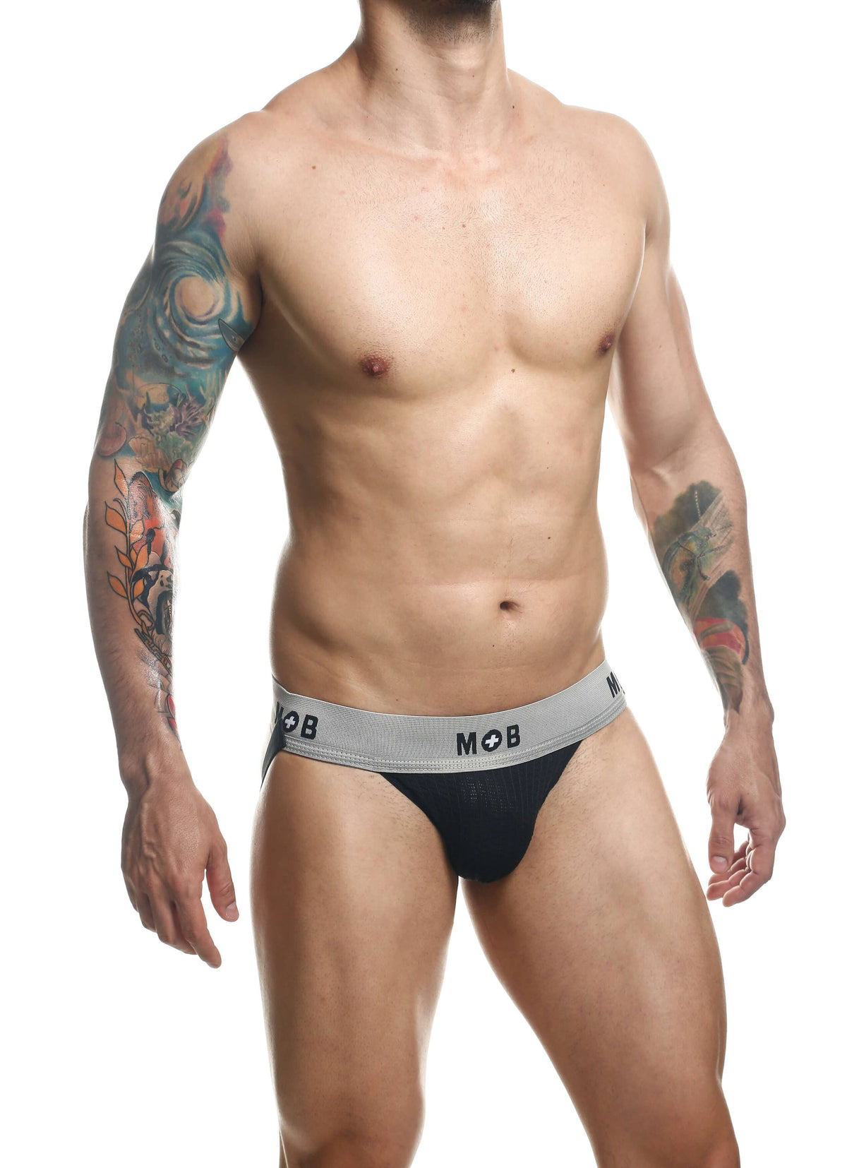 MOB Classic Fetish Jock 3 Inch - Black