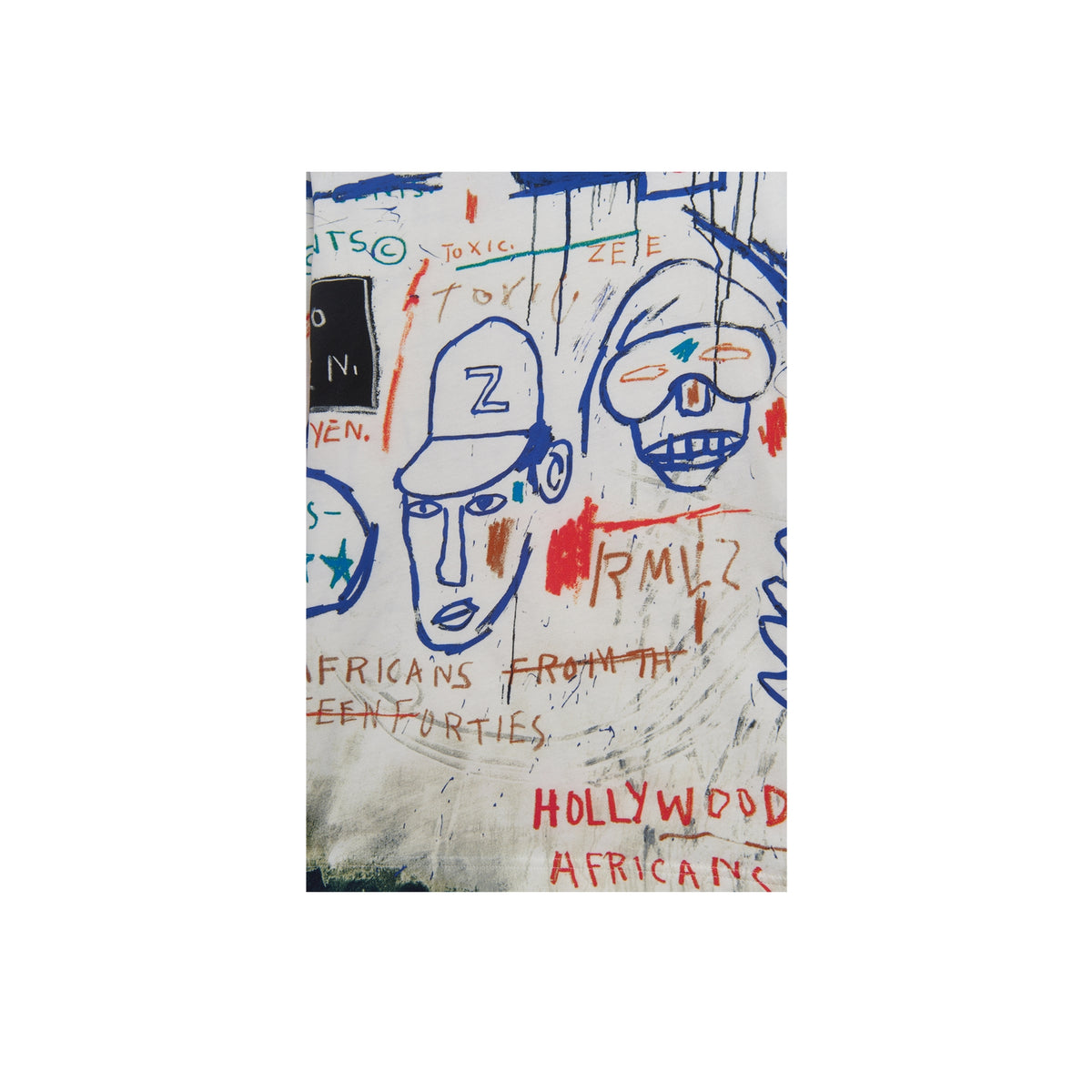 Jean-Michel Basquiat Hollywood Africans Long Sleeve T-Shirt