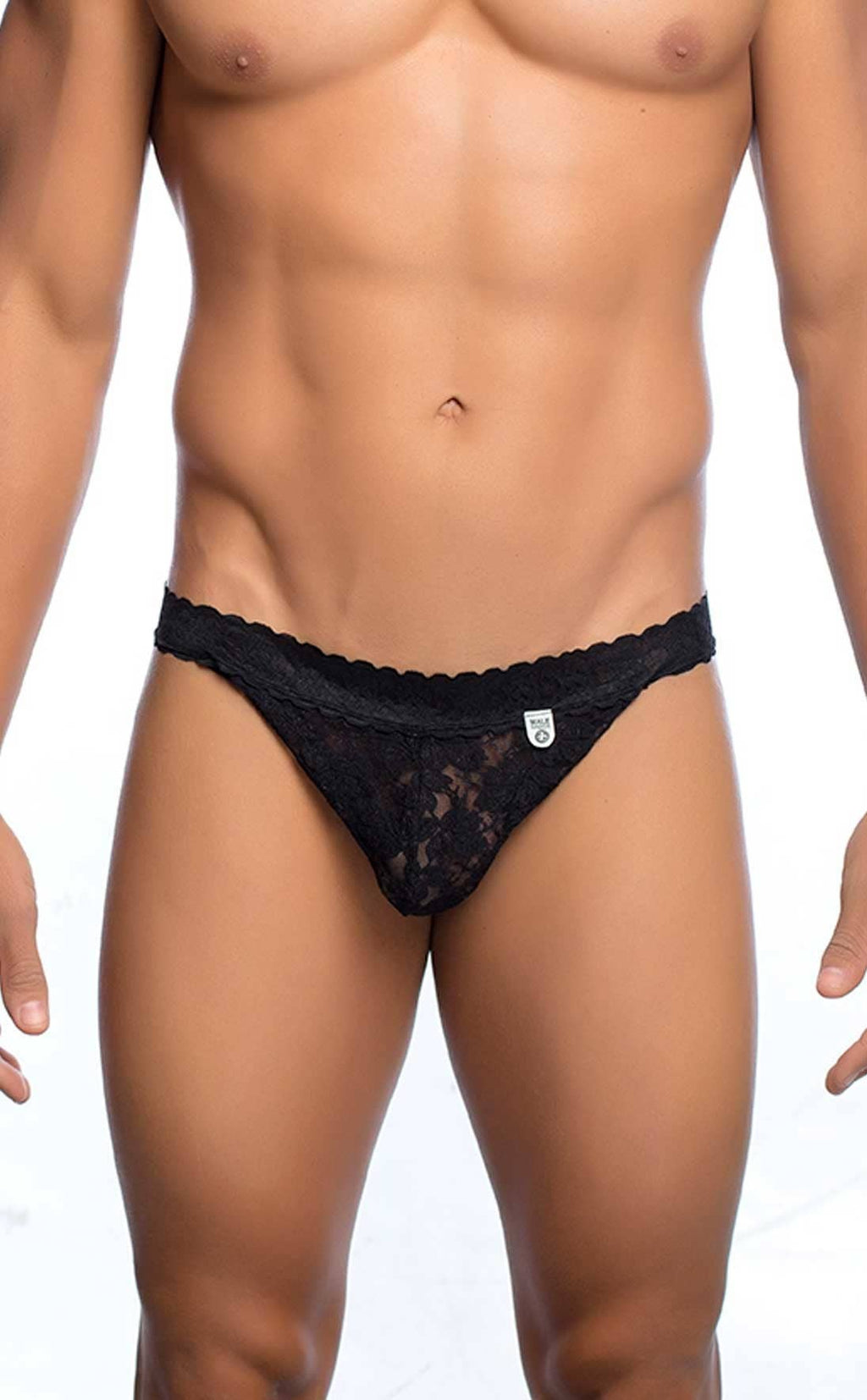MOB Lace Jockstrap - Black