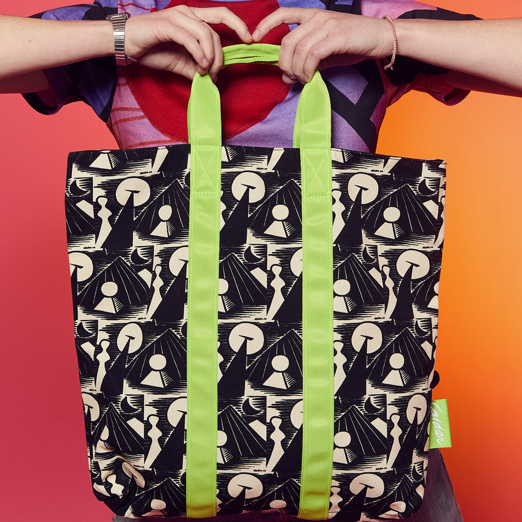 Calder Untitled (1953) All-Over Print Top Handle Tote Bag
