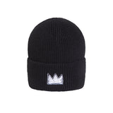 Jean-Michel Basquiat Embroidered Crown Beanie