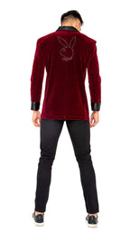 Playboy Smoke Lounge Gent - Burgundy back view