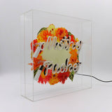 'Mother F*cker' Large Glass Neon Sign: Pink