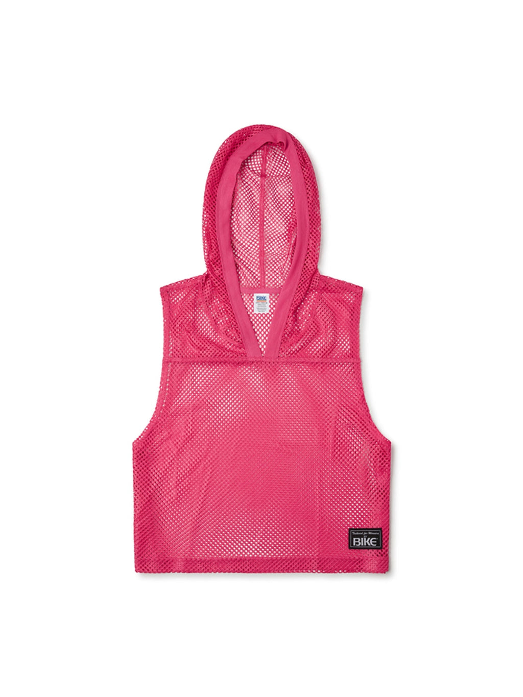 BIKE Hooded Sleeveless Practice Jersey - Hot Pink