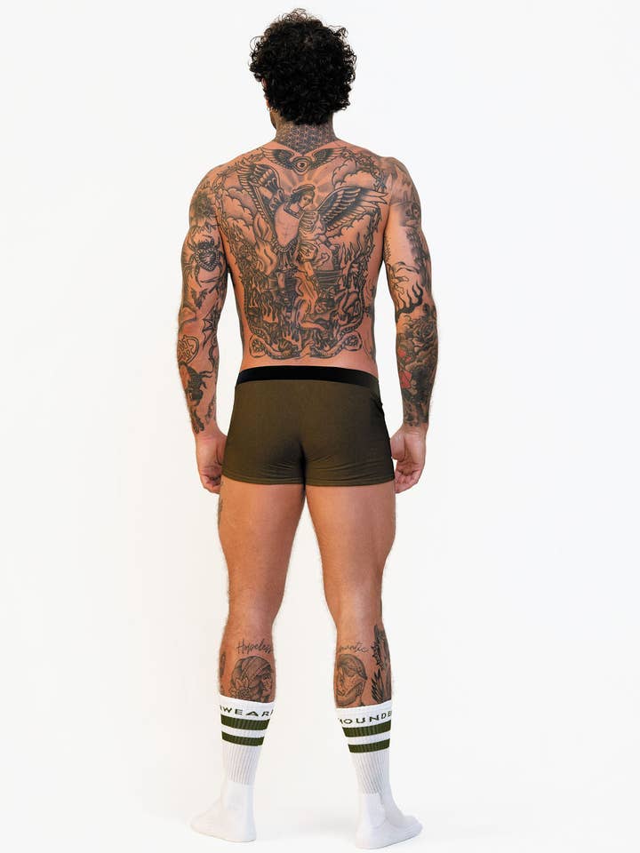 Mounderwear The Standard Trunk - Army