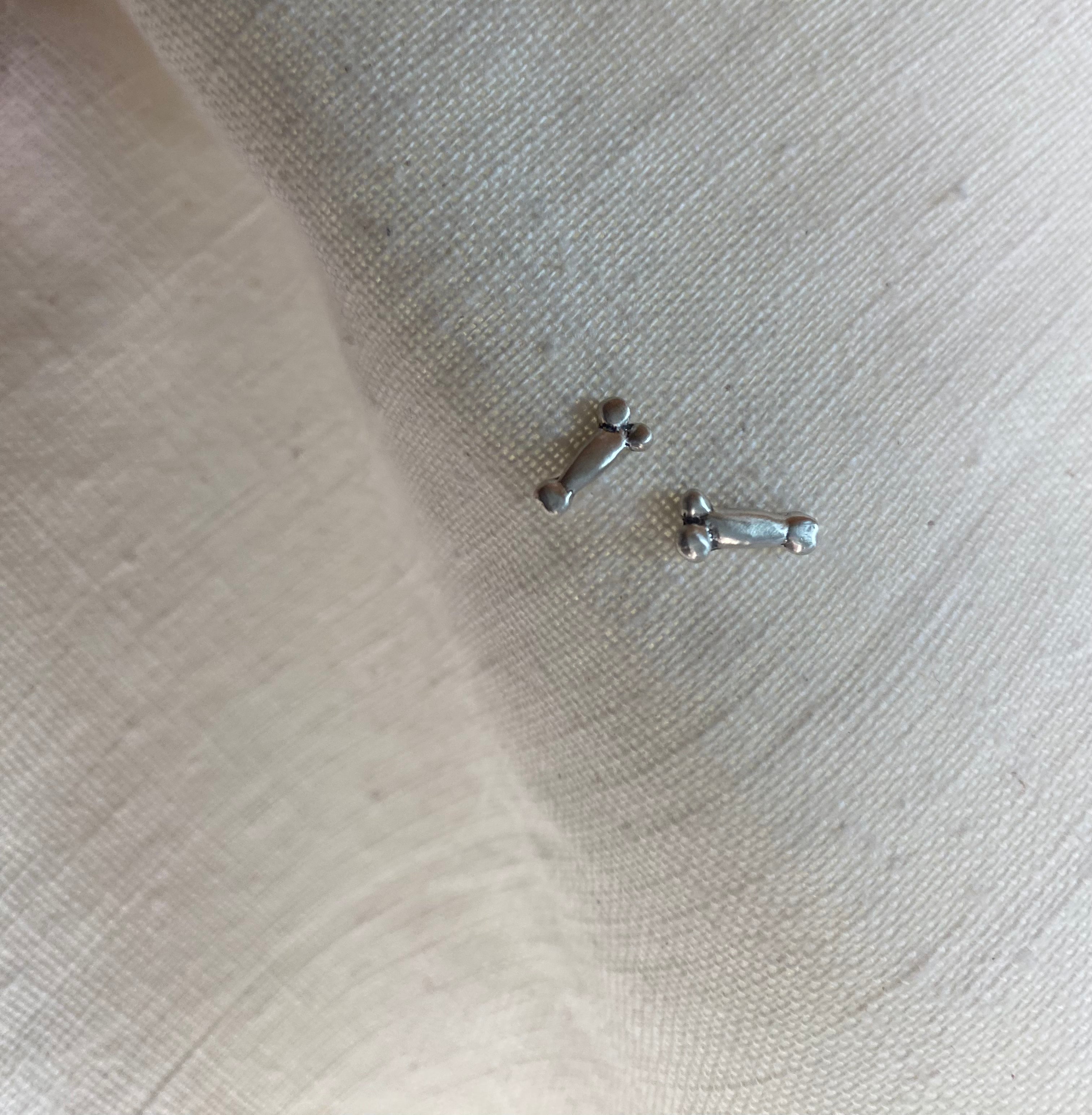 Penis Stud Earrings by Gilty Boy