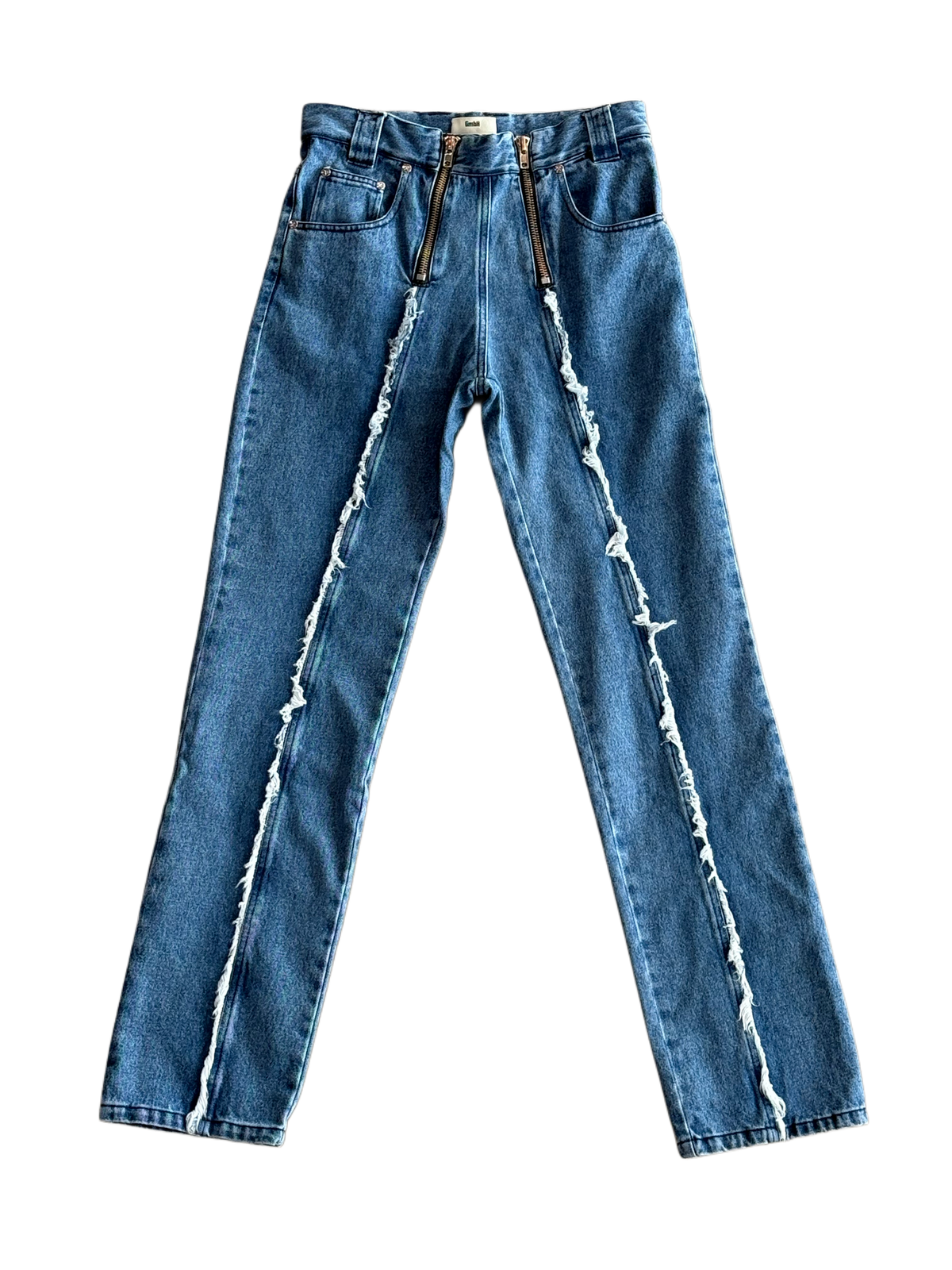 GMBH FRONT FRINGE ZIPPER JEANS FW 24-25