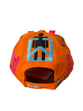 Atomic Cap with Detachable Patch Fluo Orange