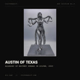 Austin of Texas, Allegory of Britney Spears in Silver, 2023