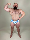 Alfons Dovana Blue Tiger Velvet Brief