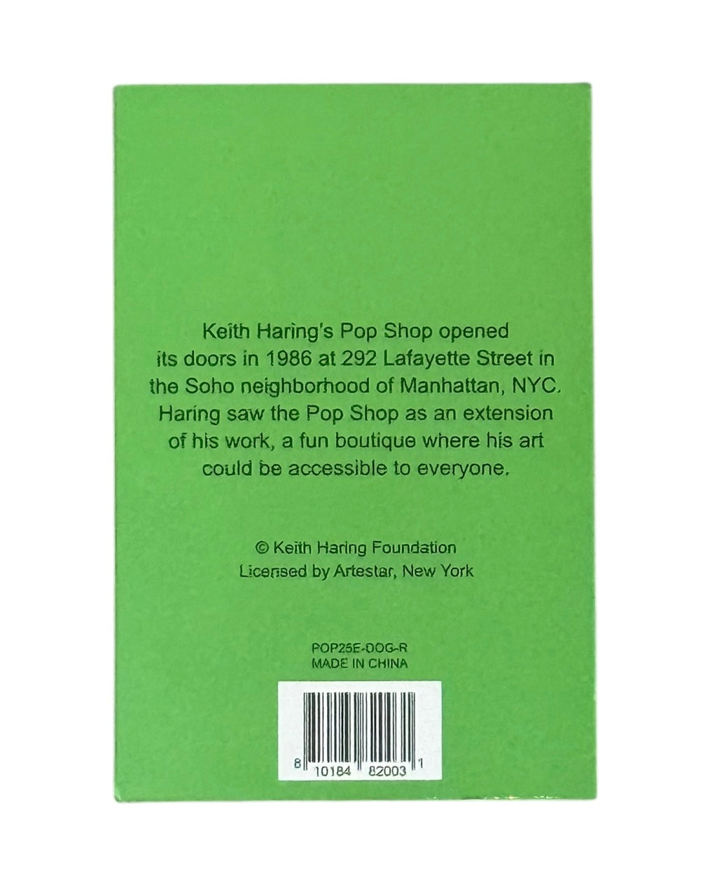Keith Haring Pop Shop Barking Dog Magnet