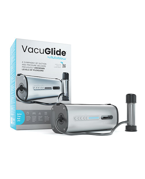 Autoblow VacuGlide Milking Machine - Silver