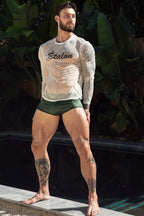 Signature Mesh Long Sleeve