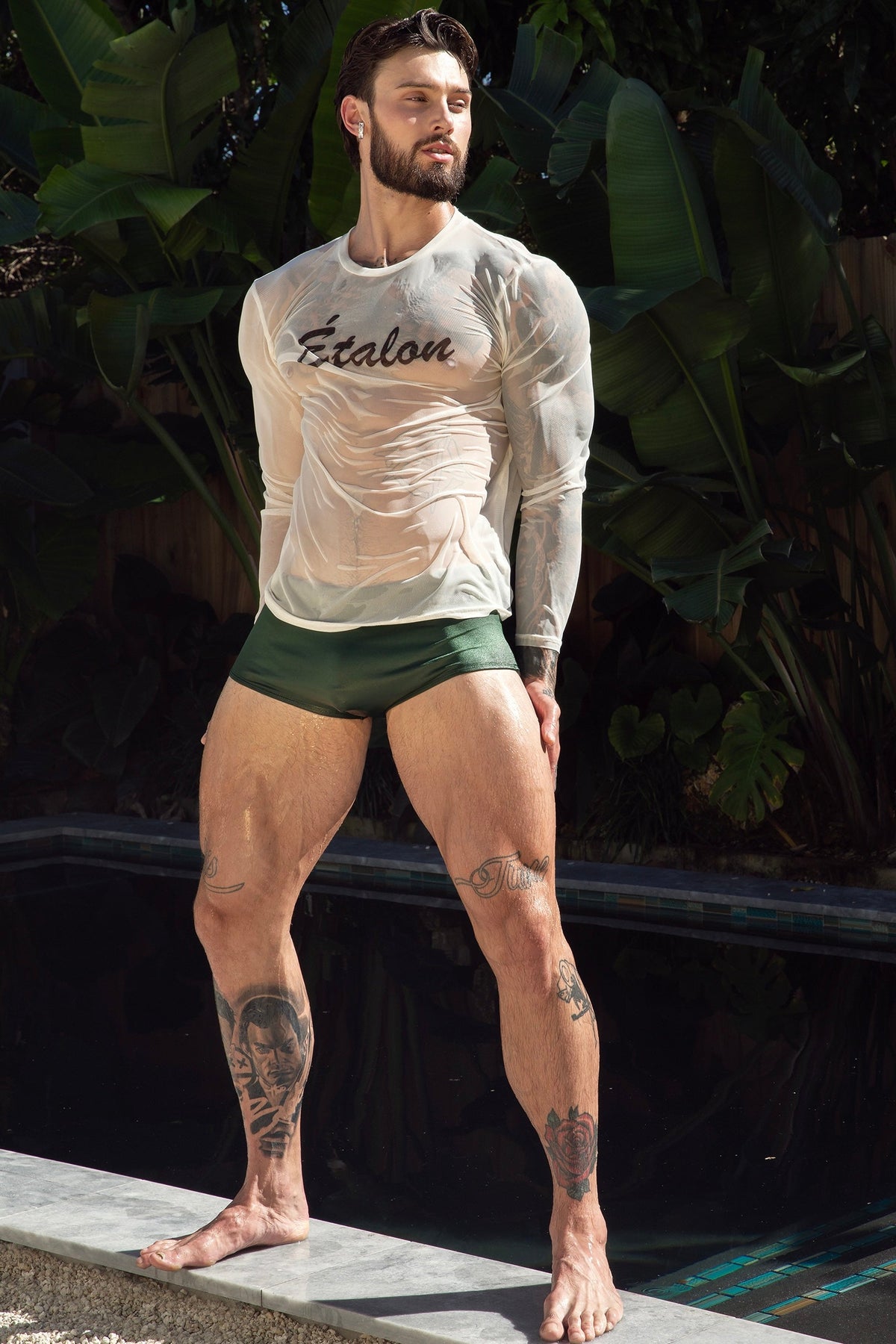 Signature Mesh Long Sleeve