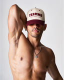 TEAMM8 S.S.C. Legacy Cap Crème & Maroon