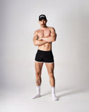 TEAMM8 S.S.C. Legacy Scallop Short Black