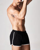 TEAMM8 S.S.C. Legacy Scallop Short Black