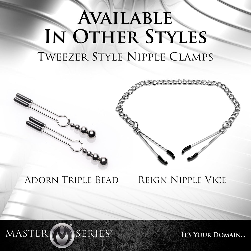 Adorn Triple Bead Nipple Clamp Set