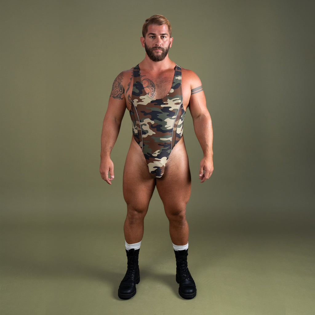 Alfons Dovana Camo Viper Bodysuit