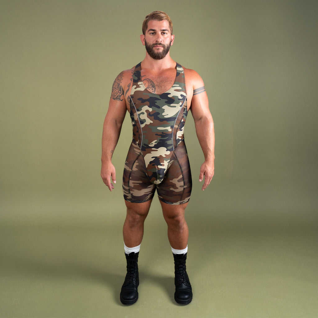 Alfons Dovana Camo Viper Singlet