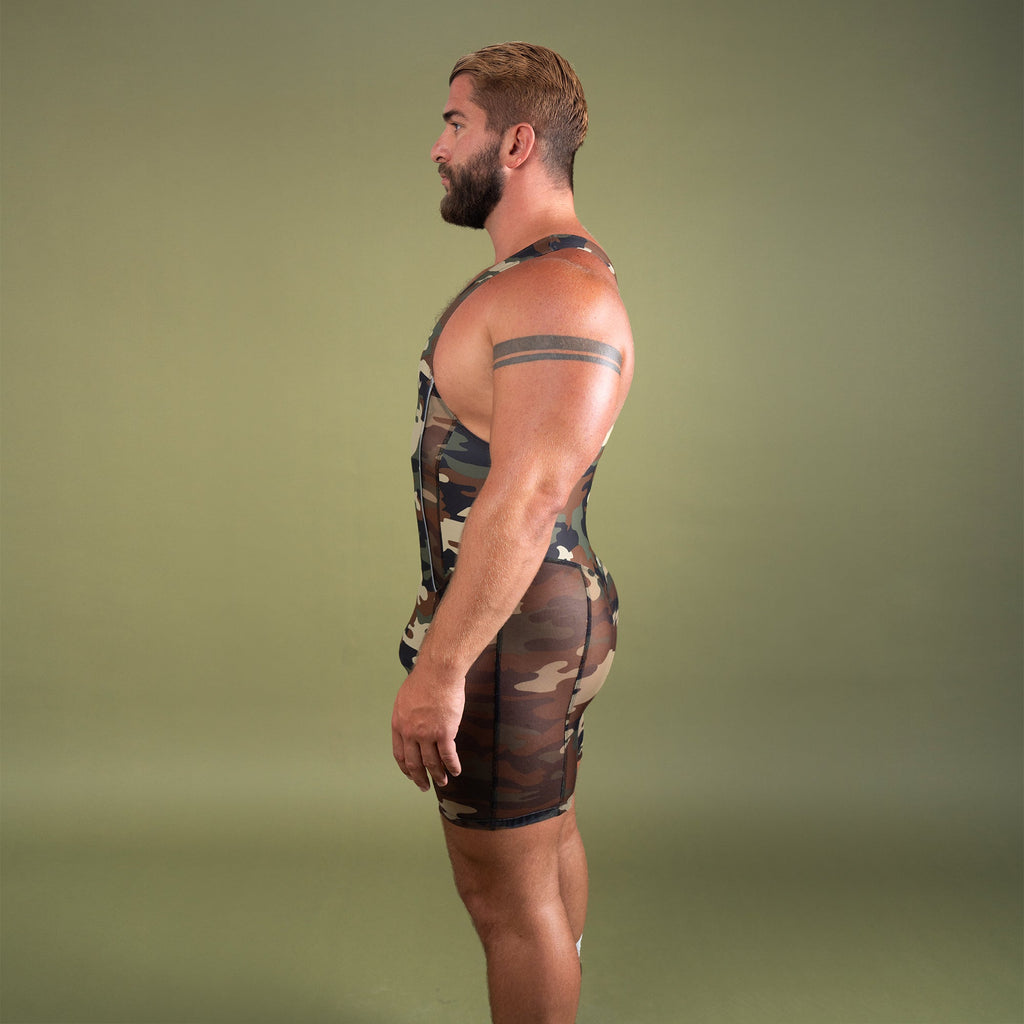 Alfons Dovana Camo Viper Singlet