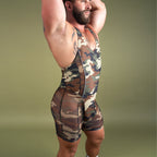Alfons Dovana Camo Viper Singlet