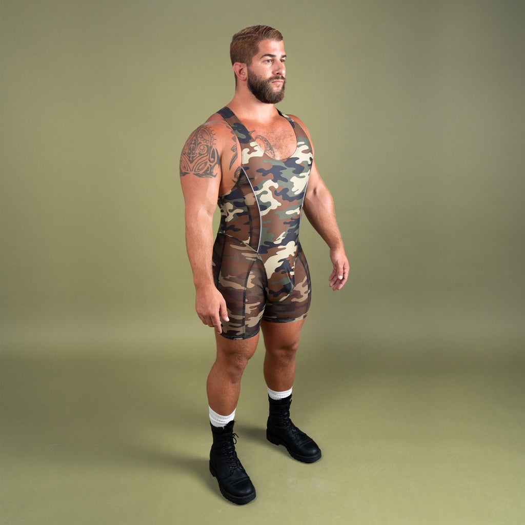 Alfons Dovana Camo Viper Singlet
