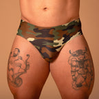 Alfons Dovana Camo Mesh Brief