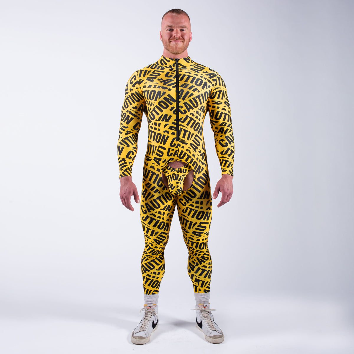 Alfons Dovana Caution Jock Suit