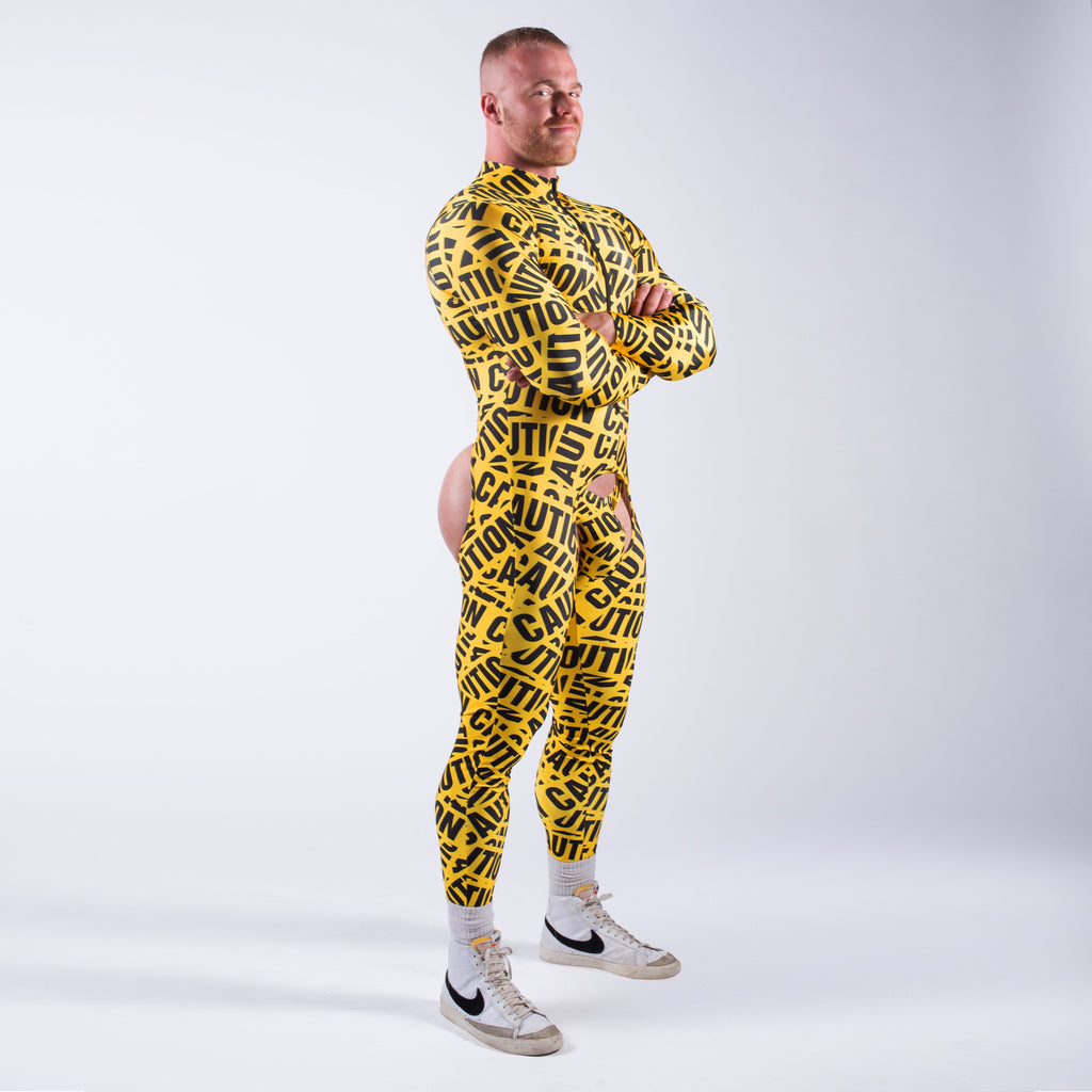 Alfons Dovana Caution Jock Suit