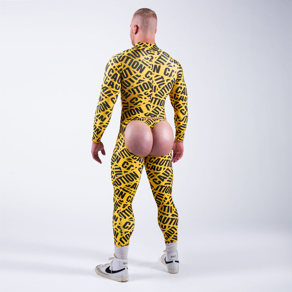Alfons Dovana Caution Jock Suit