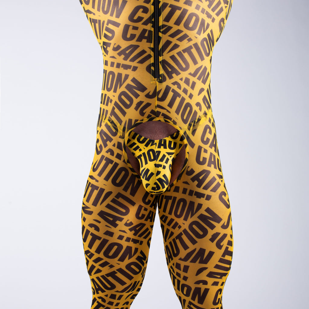 Alfons Dovana Caution Mesh Jock Suit