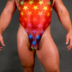 Alfons Dovana Multicolor Stars Bodysuit