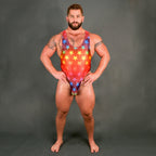 Alfons Dovana Multicolor Stars Bodysuit