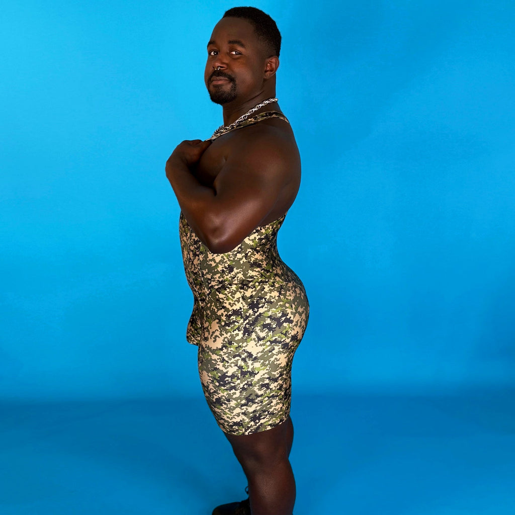 Alfons Dovana Camo Pixel Viper Singlet