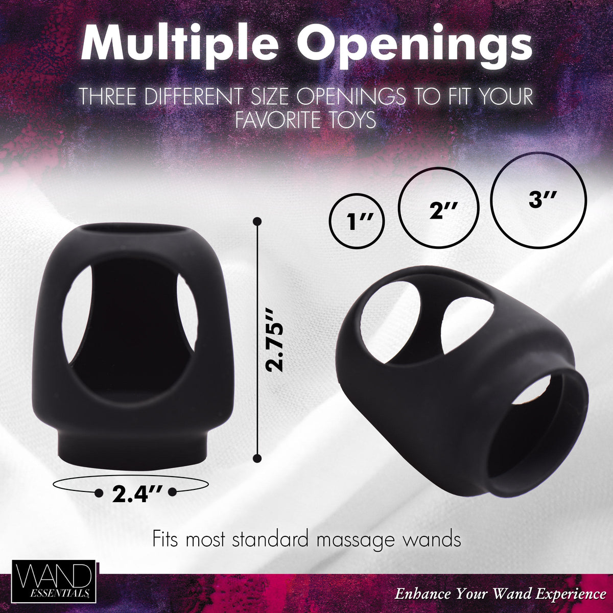 Wand Essentials Strap Cap Wand Harness for Dildos