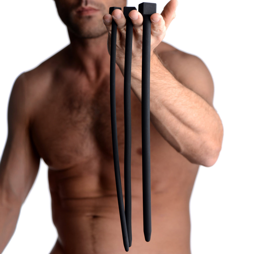 Bolted Deluxe Silicone Urethral Sounds
