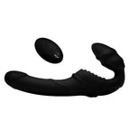 Strap U Pro Rider 9X Vibrating Silicone Strapless Strap On with Remote Control
