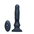 Thunderplugs Silicone Swelling & Thrusting Plug with Remote Control
