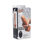 Loadz 8.5 Inch Vibrating Squirting Dildo with Remote - Medium