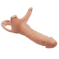 Size Matters Hollow Silicone Dildo Strap-on - Light