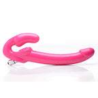 Strap U 7X Revolver Slim 8 Inch Vibrating Strapless Strap-on