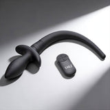Remote Control Wagging and Vibrating Puppy Tail Anal Plug