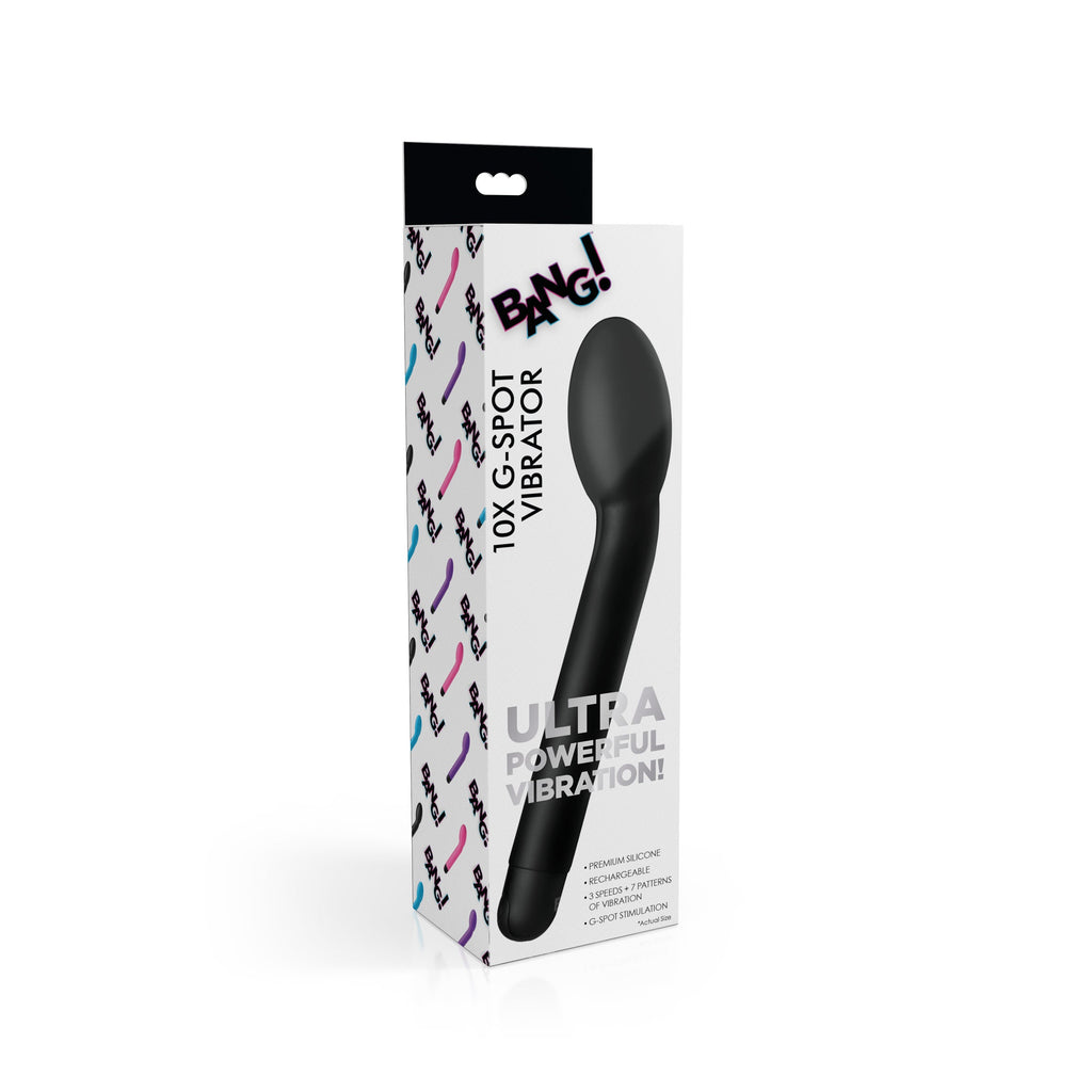 10X G-Spot Vibrator - Black