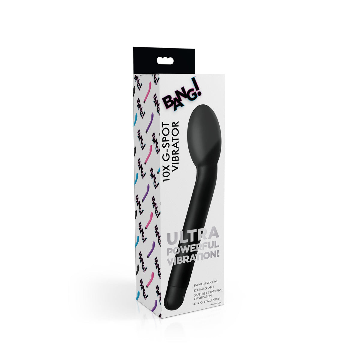 10X G-Spot Vibrator - Black