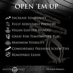 Pussy Tugger Adjustable Pussy Clamp with Leash