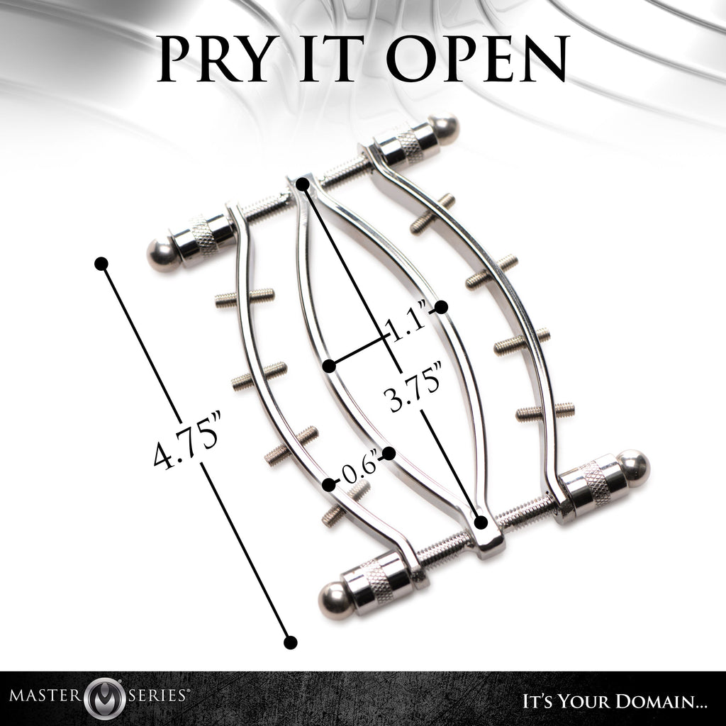 Spread 'Em Poker Labia Clamp with Adjustable Pressure Screws