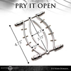 Spread 'Em Poker Labia Clamp with Adjustable Pressure Screws