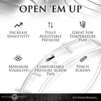 Spread 'Em Poker Labia Clamp with Adjustable Pressure Screws