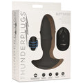Butt Slider 10X Sliding Ring Silicone Missile Plug W/ Remote